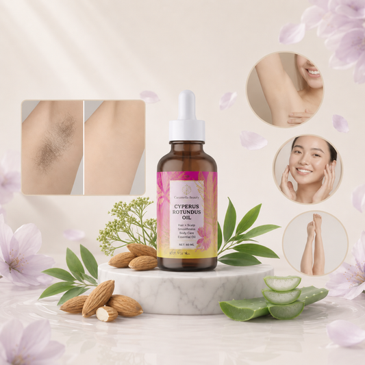 Cyperus Rotundus-olja – Silkeslent Serum