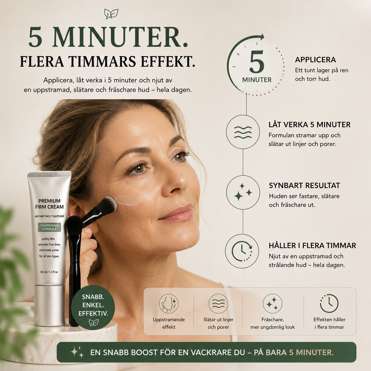 NovaFirm™ Premium Firm Cream – Ansiktsuppstramning på 5 minuter