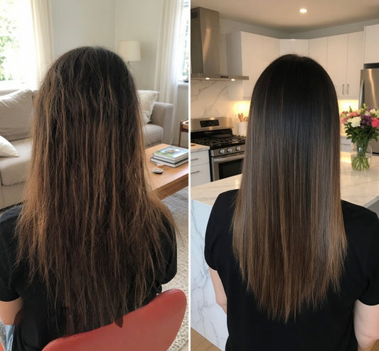 NovaTrim™ – Klipp slitna toppar själv ✂️