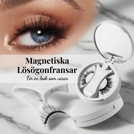 Magnetiska Lösögonfransar – Naturlig Elegans Utan Lim