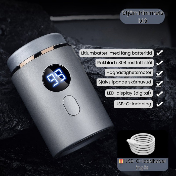 SmoothGo™ – Uppladdningsbar rakapparat för ansikte & kropp - Unisex