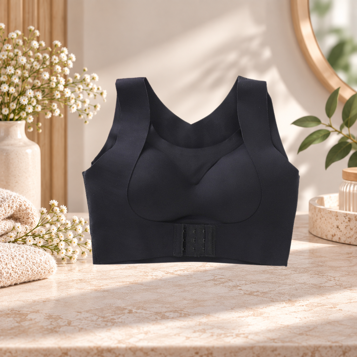 Posture Support BH – Naturligt lyft och optimalt ryggstöd med sömlös design