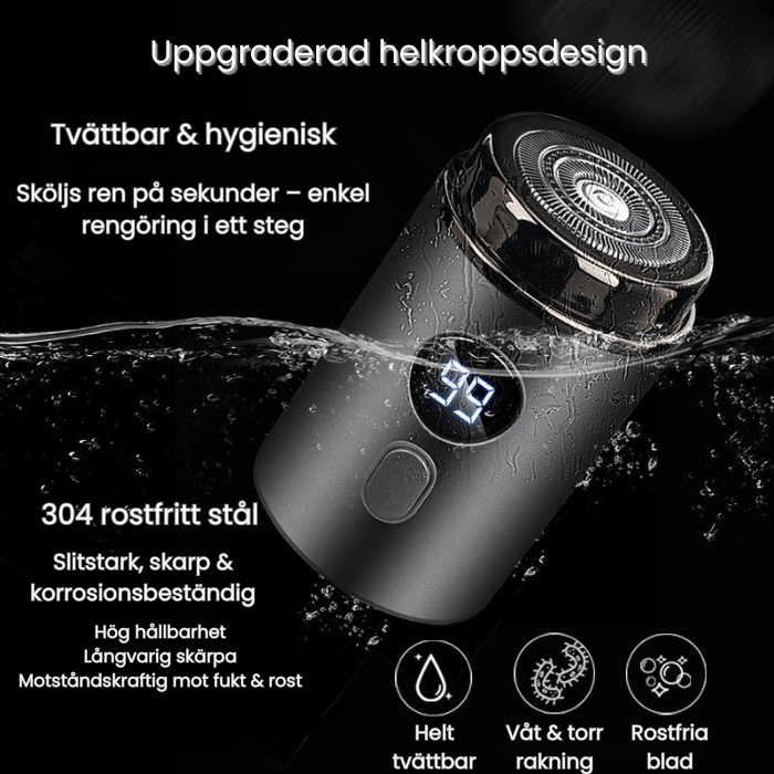SmoothGo™ – Uppladdningsbar rakapparat för ansikte & kropp - Unisex