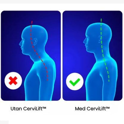 CerviLift™ – Premium Nackmassagekudde med Värme & Lyftfunktion